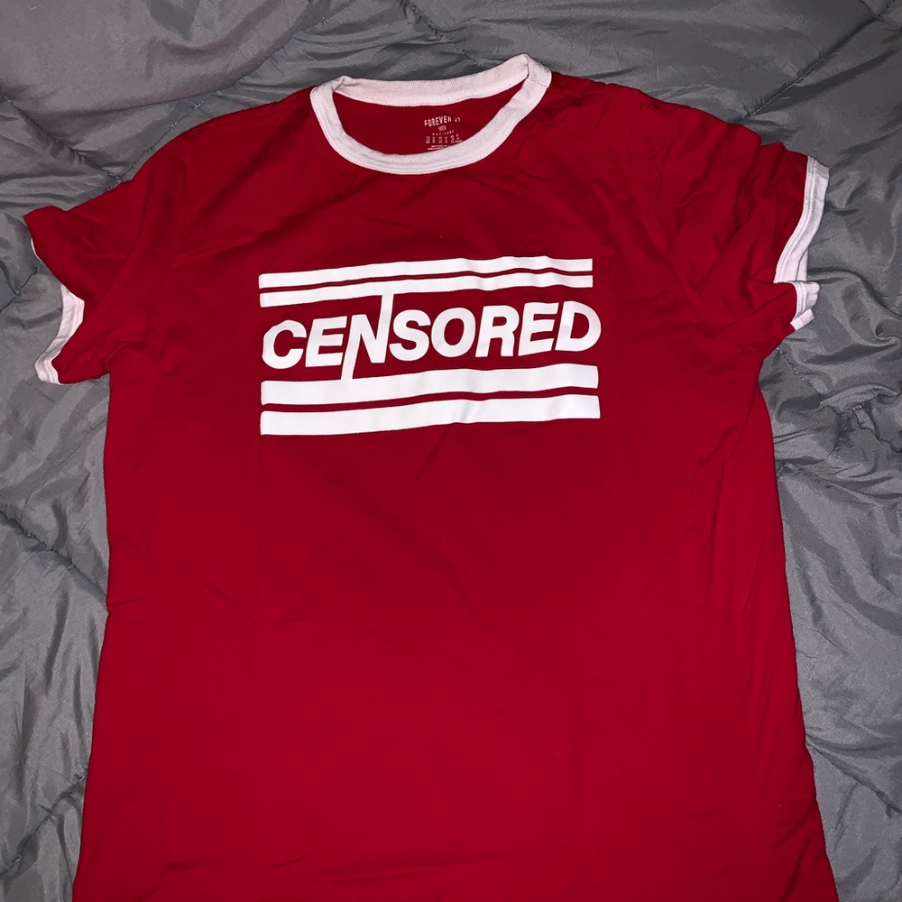 Forever 21 red shirt